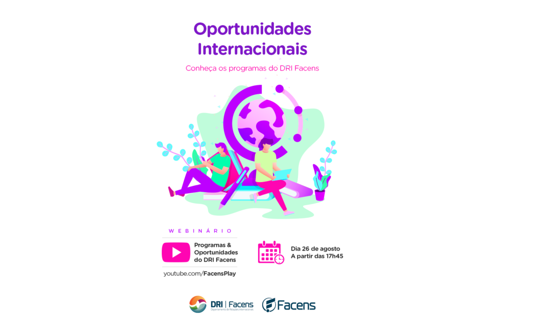 Webinar “Programas e Oportunidades do DRI”