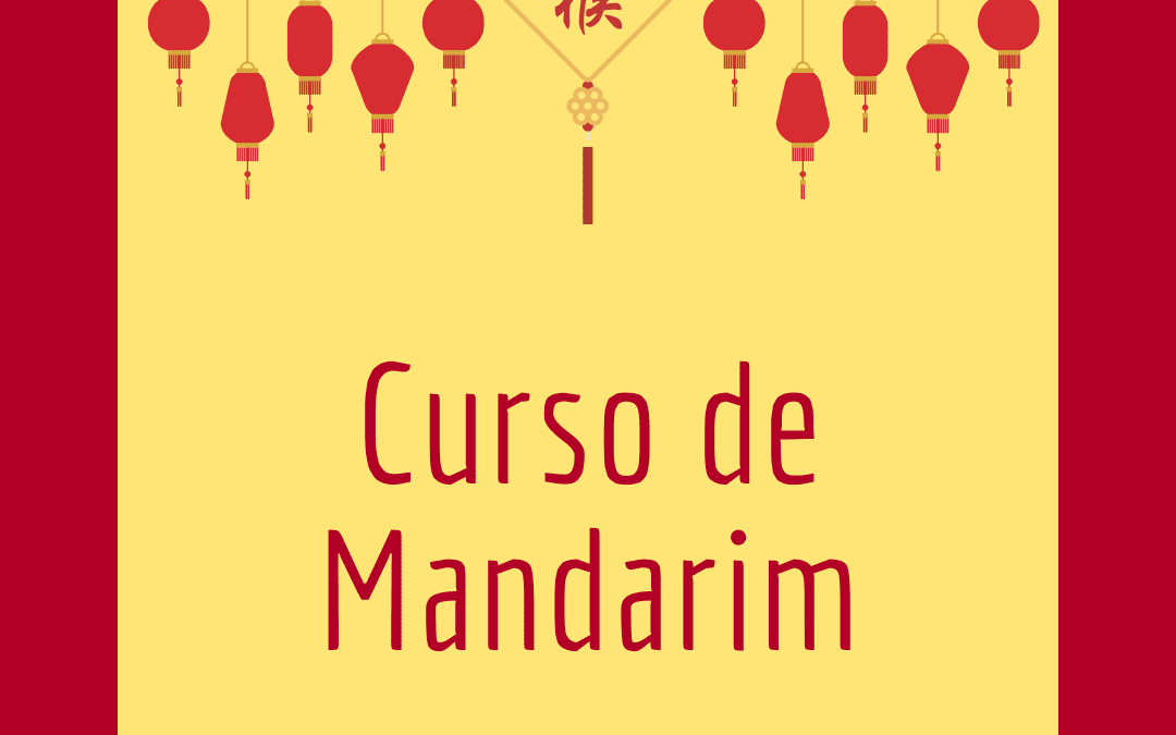 Curso de Chinês para Negócios com inscrições aberas até 22/02